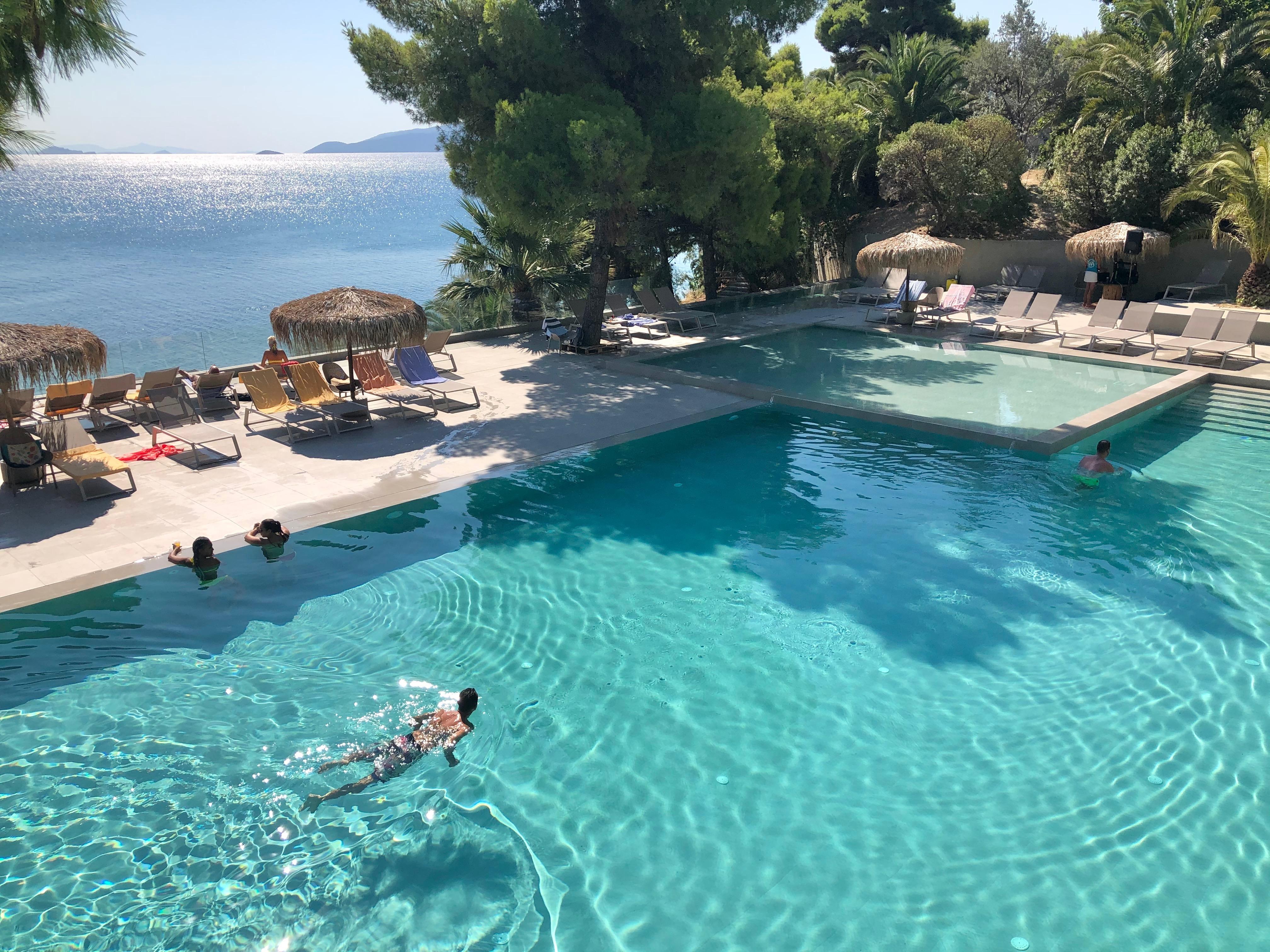 King Saron Hotel Resort Истмия Экстерьер фото